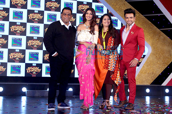 Shilpa Shetty & Anurag Basu grace the launch of ‘Super Dancer’