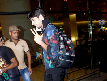 Sidharth Malhotra & Katrina Kaif arrive back from USA