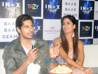 Sidharth Malhotra & Katrina Kaif promote 'Baar Baar Dekho' in Jaipur