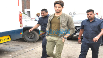 Sidharth Malhotra snapped post ‘Baar Baar Dekho’ promotions in Mumbai