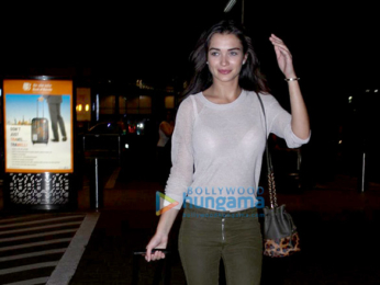 Sohail Khan & Amy Jackson depart for Dubai to promote 'Freaky Ali'