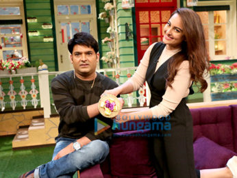 Sonakshi Sinha promotes 'Akira' on The Kapil Sharma Show