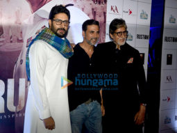 Amitabh Bachchan, Ileana DCruz, Athiya Shetty & others snapped at the special screening of ‘Rustom’