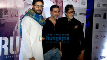 Amitabh Bachchan, Ileana DCruz, Athiya Shetty & others snapped at the special screening of ‘Rustom’