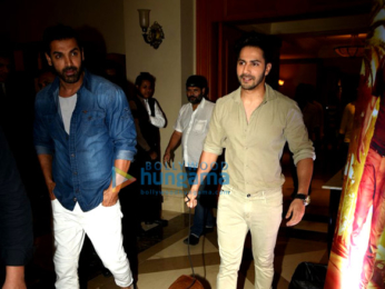 Success meet of 'Dishoom' with cast and crew