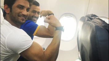 Check out: Sushant Singh Rajput and Mahendra Singh Dhoni flaunt their biceps