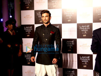 Sushant Singh Rajput & Shraddha Kapoor walk the ramp for Manish Malhotra at Lakme Fashion Week 2016