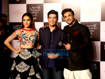 Sushant Singh Rajput & Shraddha Kapoor walk the ramp for Manish Malhotra at Lakme Fashion Week 2016