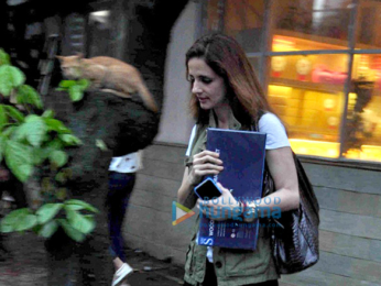 Sussanne Roshan snapped post dinner
