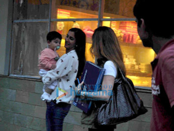 Sussanne Roshan snapped post dinner