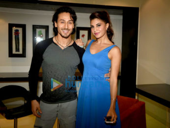 Tiger Shroff & Jacqueline Fernandez at 'A Flying Jatt' promotions