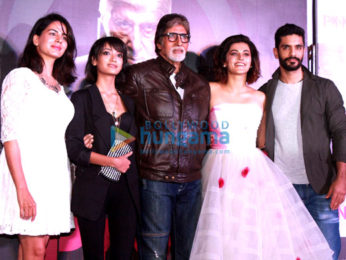 Amitabh Bachchan & Taapsee Pannu at the trailer launch of 'Pink'