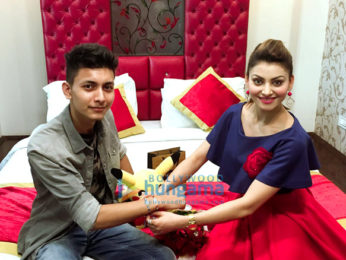 Urvashi Rautela celebrates Raksha Bandhan with her brother