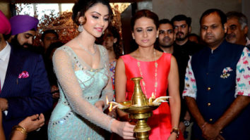 Urvashi Rautela inaugurates ‘Glamour Exhibition’ at ‘Sahara Star’