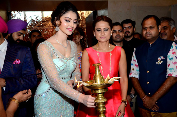 urvashi inaugurates glamour exhibition