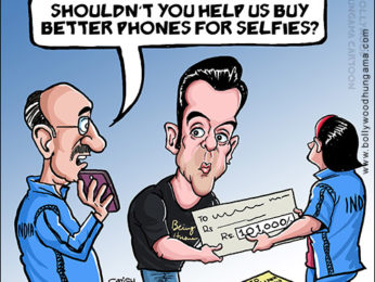 Bollywood Toons: Salman’s Rs 1 lakh gift to Rio athletes! Bollywood Toons: Salman’s Rs 1 lakh gift to Rio athletes!
