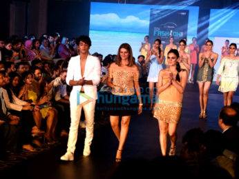 Ahaan Panday walks for Nandita Mahtani's show