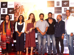 Ajay Devgan and Surveen Chawla grace the media meet for the film ‘Parched’