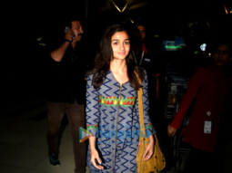 Alia Bhatt returns from Jaipur and Lucknow after completing the shoot of ‘Badrinath Ki Dulhania’
