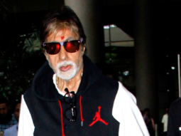 Amitabh Bachchan & Elli Avram snapped at the airport