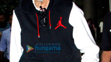 Amitabh Bachchan & Elli Avram snapped at the airport