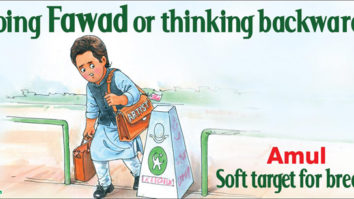Amul’s take on protests against Fawad Khan and other Pakistani artists
