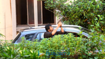 Anil Kapoor snapped while shooting for 24 (Series 2) in Juhu, Mumbai