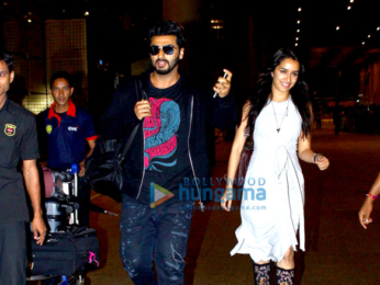Arjun Kapoor & Shraddha Kapoor return after shooting 'Half Girlfriend' in USA