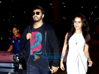 Arjun Kapoor & Shraddha Kapoor return after shooting 'Half Girlfriend' in USA