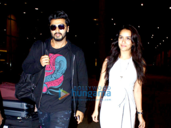 Arjun Kapoor & Shraddha Kapoor return after shooting 'Half Girlfriend' in USA