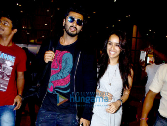 Arjun Kapoor & Shraddha Kapoor return after shooting 'Half Girlfriend' in USA