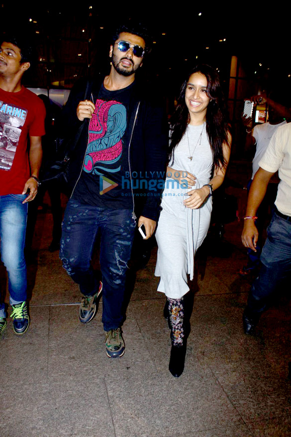 arjun shraddha return after shooting 4