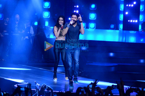 cast music directors at the rock on 2 concert in mumbai 2
