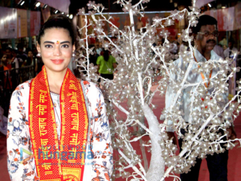 Celebs visit the Ganesh Galli Ganpati in Parel
