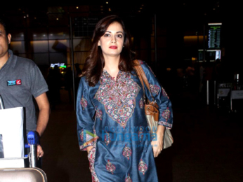 Harshvardhan Kapoor, Saiyami Kher, Sonu Sood & Dia Mirza snapped at the airport