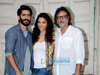 Rakeysh Omprakash Mehra, Harshvardhan Kapoor & Saiyami Kher promote 'Mirzya'