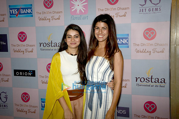 jacqueline fernandez karisma kapoor pooja hegde nimrit kaur grace the dhoom dhaam wedding trunk exhibition 6