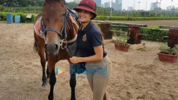 Check out: Jacqueline Fernandez learns horse riding