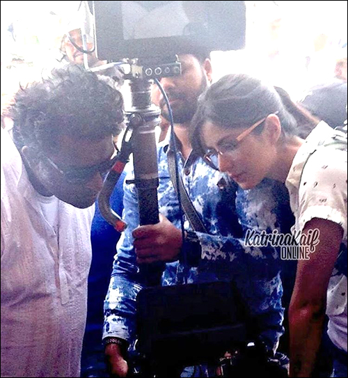 spotted ranbir kapoor and katrina kaif on the sets of jagga jasoos 3