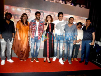 Kangna Ranaut, Sonu Sood & Prabhu Deva at the music launch of 'Tutak Tutak Tutiya'