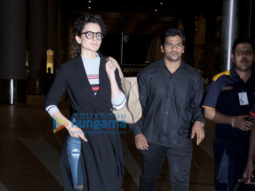 Kangna Ranaut arrives from USA