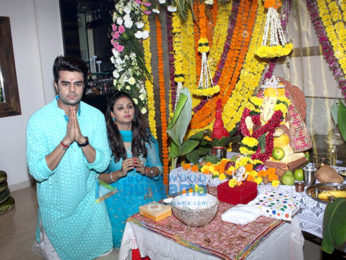 Manish Paul's Ganesha celebrations