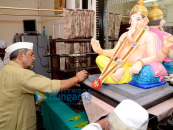 Nana Patekar celebrates Ganesha Chatruthi