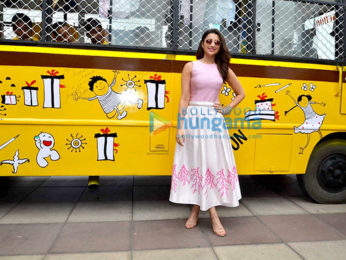 Parineeti Chopra inaugurates a school on wheels