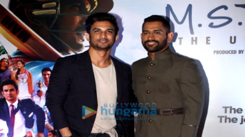 Sushant Singh Rajput, Mahendra Singh Dhoni & the rest of cast grace the premiere of  ‘M.S. Dhoni – The Untold Story’