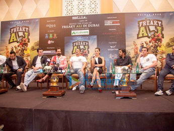 Press conference of 'Freaky Ali' in Dubai