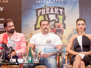 Press conference of 'Freaky Ali' in Dubai
