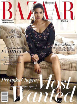 Priyanka Chopra On The Cover Of Harper's Bazaar
