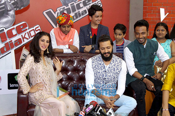 promotions of banjo on the voice of india kids 2
