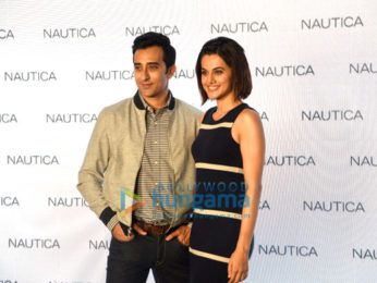 Rahul Khanna & Taapsee Pannu at the launch of Nautica's new collection